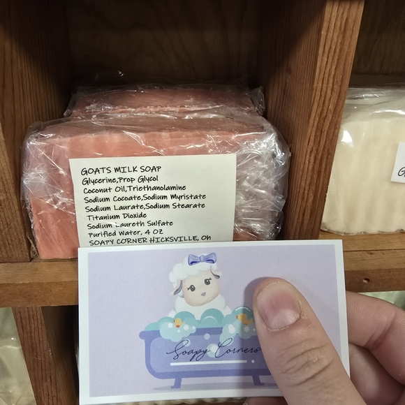 Amish Harvest Scented Goat Milk Bar Soap - Picture 2 of 2